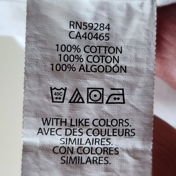 Children's Place White Button Down Shirt Size 10/12 - Picture 8 of 12